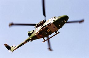 British Lynx Helicopter