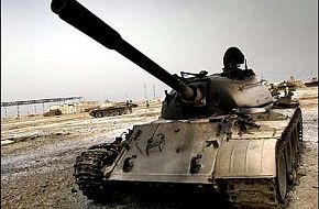 Destroyed Iraqi Tank