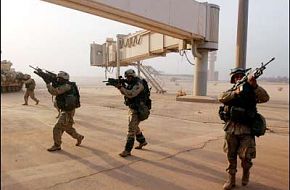 U.S. Troops - Baghdad Airport