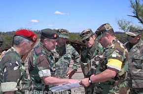 Exercise of the Cpo Ej II - Argentine Army