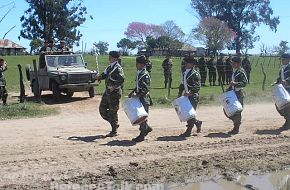 Exercise of the Cpo Ej II - Argentine Army