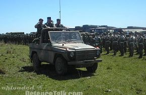 Exercise of the Cpo Ej II - Argentine Army