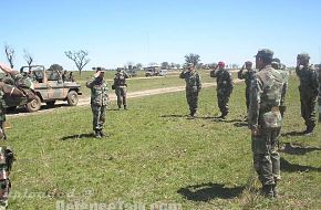 Exercise of the Cpo Ej II - Argentine Army