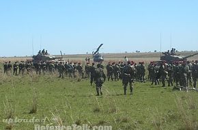 Exercise of the Cpo Ej II - Argentine Army