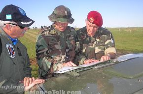 Exercise of the Cpo Ej II - Argentine Army