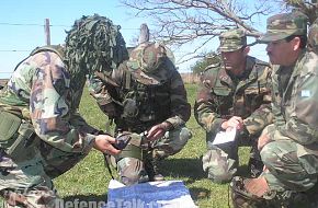 Exercise of the Cpo Ej II - Argentine Army