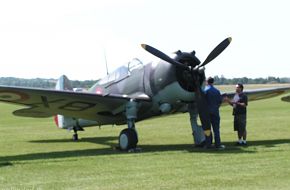 Curtiss Hawk - Flying legends 2005