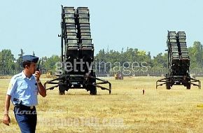 PAC3 Patriot Hellenic Air Force deployed for the Olympics.