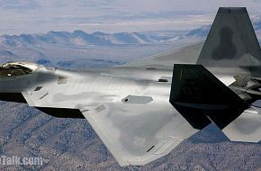 F-22A Raptor of the US Air Force