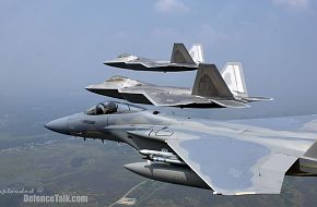 F-22A Raptor of the US Air Force