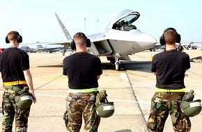 F-22A Raptor of the US Air Force