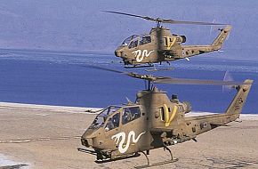 AH-1W Cobra Attack Helicopter - Israeli Air Force