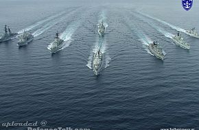 Hellenic Navy in formation