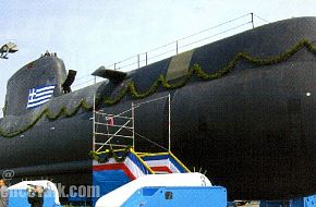 Type 214 "Papanikolis" Submarine Hellenic Navy