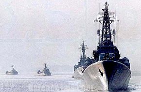 Frigates of the KOTOR class leading squardon of RADE KONCAR class missile b