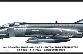 F-4E 2020 Terminator of 111 squadron of Turkish AF