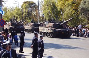 Leopard 2A4 in Parade in Thessaloniki Hellenic Army