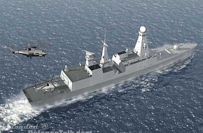 Type 45 Air Defence Destroyer - Royal Navy