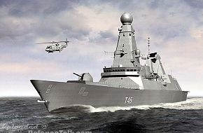 Type 45 Air Defence Destroyer - Royal Navy