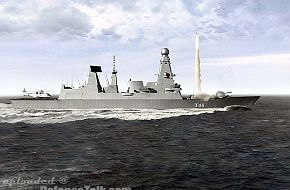 Type 45 Air Defence Destroyer - Royal Navy