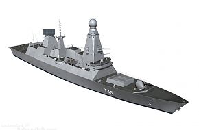 Type 45 Air Defence Destroyer - Royal Navy