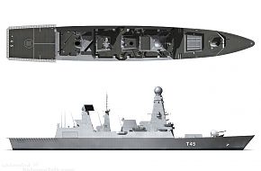 Type 45 Air Defence Destroyer - Royal Navy