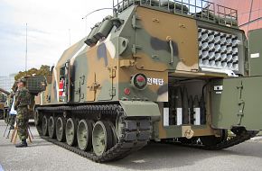 K9 155mm self-propelled howitzer - South Korea Army