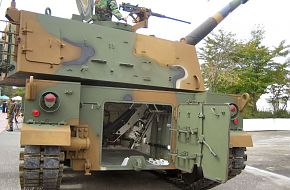 K9 155mm self-propelled howitzer - South Korea Army