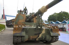 K9 155mm self-propelled howitzer - South Korea Army