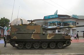 K9 155mm self-propelled howitzer - South Korea Army