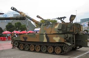 K9 155mm self-propelled howitzer - South Korea Army