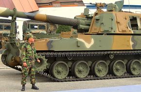 K9 155mm self-propelled howitzer - South Korea Army