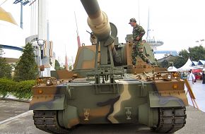 K9 155mm self-propelled howitzer - South Korea Army