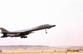 Rockwell B-1B\'s at Ellsworth A.F.B in 2002