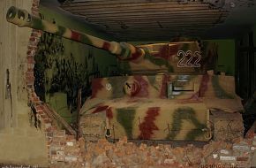 Tiger 1 tank at the land war exhibit at Duxford