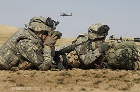 Two U.S. Army soldiers  - Operation Iraqi Freedom
