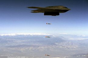 B-2 Spirit Bomber drops JDAM - US Air Force