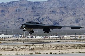 B-2 Spirit Bomber landing - US Air Force