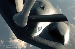 B-2 Spirit Bomber, refuel from a KC-135 - US Air Force