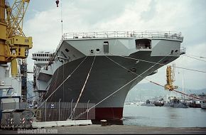 "Cavour" aircraft carrier under construction - Italian Navy