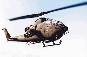 AH-1W Cobra Attack Helicopter - US Army