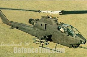 AH-1W Cobra Attack Helicopter - US Army