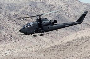 AH-1W Cobra Attack Helicopter - US Army