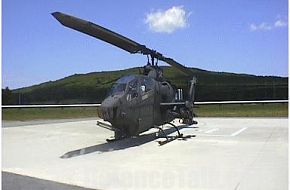 AH-1W Cobra Attack Helicopter - US Army