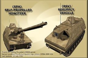 Crusader self-propelled howitzer - US Army