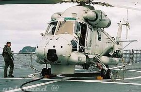 RNZN on the flight deck of Te mana