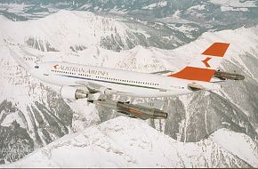 Draken escorting and Airbus, Austrian AF