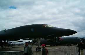 US Air Force (USAF) B-1B Bomber at the ILA2006 Air Show