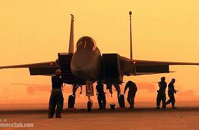 F-15 US prepare to launch - Air Force (USAF) OPERATION IRAQI FREEDOM