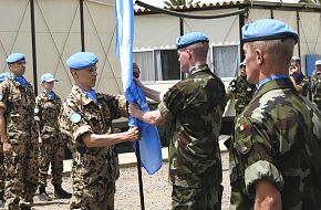 Handover to Finnish Contingent, Asmara